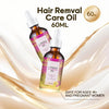 Hair Removal Oil 60ml - Natural Hair Growth Inhibitor